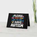 Recherche de soyez patient vœux cartes Autisme