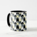 Recherche de zigzag gris tasses Blanc