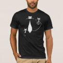 Recherche de chat stylisé tshirts Élégant