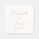 Recherche de mariage serviettes Élégant et moderne