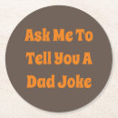 Zoek naar grappige humor onderzetters Dad