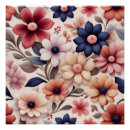 Recherche de motif fleurs posters Feuilles verts