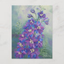 Recherche de delphinium cartes postales Violet