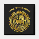 Recherche de cheval drôle magnets Nouveau