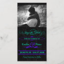 Recherche de vert fluorescent invitations Enregistrer la date
