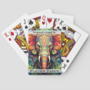 Recherche de éléphant jeux de cartes Tribal