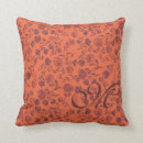 Recherche de flores coussins Orange