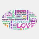 Recherche de mot positif autocollants Succès