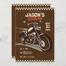 Recherche de moto x invitations Vintage