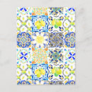 Recherche de azulejos cartes postales Italien