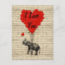 Recherche de éléphants vintages cartes postales Animaux humoristiques