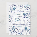 Recherche de 50th anniversary party invitations Floral