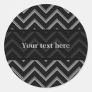 Recherche de chevron noir autocollants Élégant