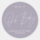 Recherche de unique baby shower autocollants Élégant