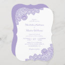 Recherche de dentelle lavande invitations Dentelles