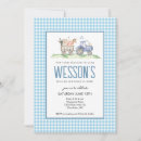 Recherche de tractor anniversaire invitations Bleu