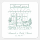 Recherche de baby shower poussette autocollants Merci