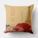 Recherche de rose paris coussins Vintage