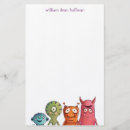 Zoek naar monsters briefpapier Halloween