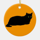 Recherche de silhouette chat ornements Félin