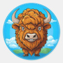Zoek naar bizon stickers Dier