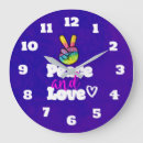 Recherche de peace horloges Peace and love