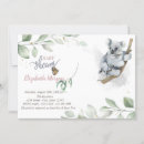 Zoek naar koala baby shower invitations Genderneutraal