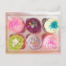 Recherche de garniture cartes postales Cupcakes