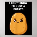 Zoek naar aardappels posters Grappige aardappel
