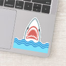 Zoek naar grote witte haai stickers Duiker