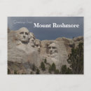 Recherche de rushmore cartes postales Sculpture