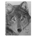 Recherche de loup carnets Portrait de loup