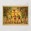 Recherche de acrobates cirque cartes postales Antique