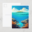 Recherche de barrière cartes postales Illustration