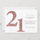 Recherche de gold 21ans anniversaire invitations Chic