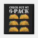 Recherche de tacos drôles magnets Nourriture mexicaine