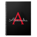 Recherche de rouge et noir Monogramme