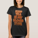Zoek naar mijn bloedgroep is tshirts Drink