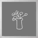 Recherche de contour blanc posters Gris