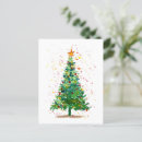 Recherche de arbres de noël cartes postales Hiver