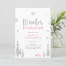 Recherche de winter wonderland anniversaire invitations Pour tous