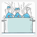 Recherche de dessin de crabe autocollants Drôle