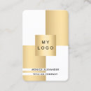 Zoek naar witgoud visitekaartjes Wit en goud