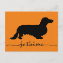 Recherche de poils cartes postales Dachshund