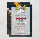 Recherche de bowling anniversaire invitations Rétro