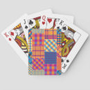 Recherche de patchwork jeux de cartes Motif