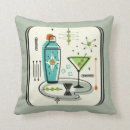 Recherche de martini coussins Rétro