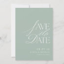 Recherche de sage green save the dates Minimaliste