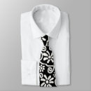 Recherche de motif floral cravates Noir