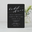 Recherche de noir argenté invitations Classique